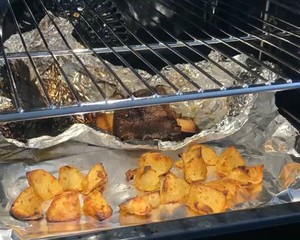 Low temperature of edition of simple and easy oven bakes the dawdler that does not firing slow bovine costal region is discharged (0 failure) practice measure 4