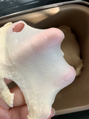 The practice measure of the milk ormosia biscuit of fat Fufu 3