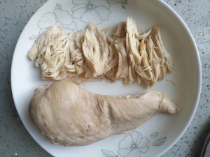 Low fat low oil the practice measure of soup of silk of chicken of ovine blood vermicelli made from bean starch 2