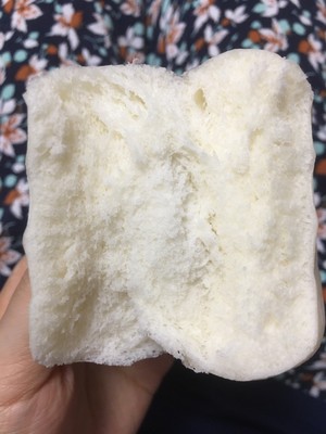 The practice measure of soft milk steamed bread 5