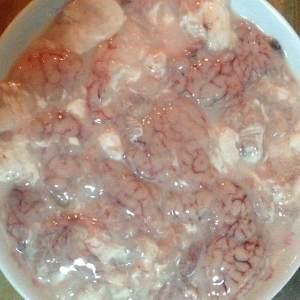 The practice measure of simple and easy and delicious steamed sheep head 1