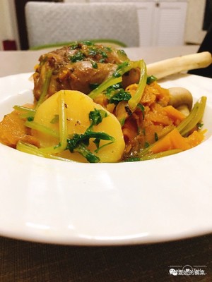 The practice measure that assorted vegetable stews ovine tendon 9