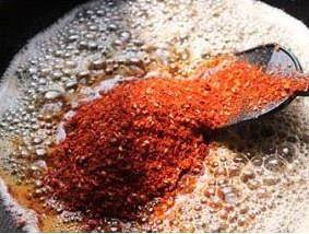 The practice measure of sauce of fabaceous Chi beef 11