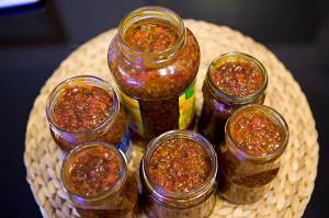 The practice measure of beef thick chili sauce 10