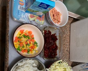 The practice measure of meal of person    of beef butter Zhi 1