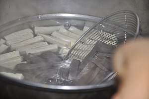 The blood that risk a sheep (soup of ovine blood bean curd) practice measure 8