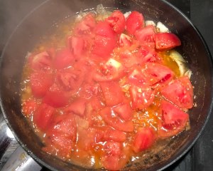 The practice measure of tomato beef bolus 7