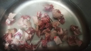 The practice measure of Nan of sheep of clear soup of mushroom of white ox liver 3