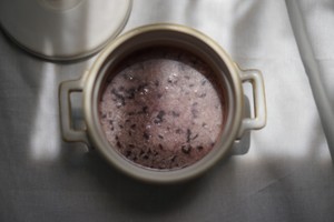 The practice measure of rice of ovine dwell dish 2