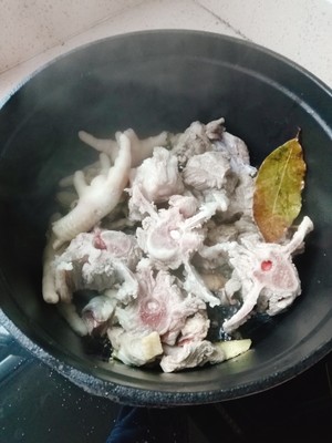 The practice measure of soup of turnip of bone of sheep of warm warm Da 3