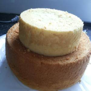 The practice measure that Yang Yang establishs body cake 1