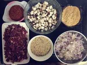The practice measure of sauce of Xianggu mushroom beef 1