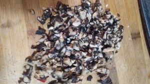 The practice measure of sauce of Xianggu mushroom beef 10