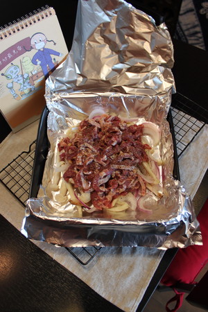 Oven does tender beef- - the practice measure of tinfoil beef 2