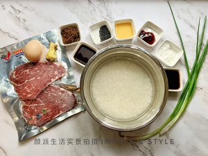 Meal of young of tender beef Bao (celiac flesh heart) practice measure 1