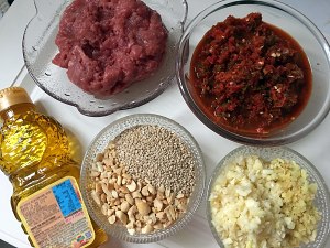The practice measure of sauce of sweet hot beef 2