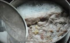 The practice measure of the beef of turnip of plain flavour red oil that stew 3