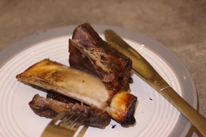 Low temperature of edition of simple and easy oven bakes the dawdler that does not firing slow bovine costal region is discharged (0 failure) practice measure 6