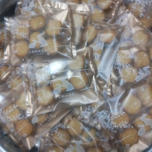 Also can pull in the winter very long the practice measure of the Niu Za sandwich biscuits that pulls silk 10