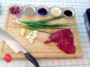 The practice measure of flavour of Hunan of ground of toothpick beef path 1