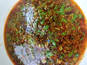 The practice measure of blood of powdery soup sheep 3
