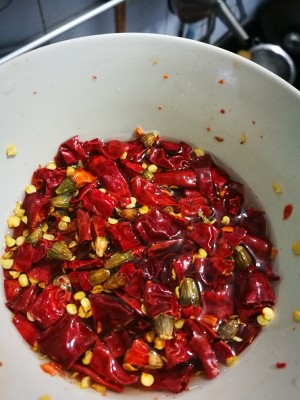Zheng Laowu " sauce of sweet hot beef " practice measure 11