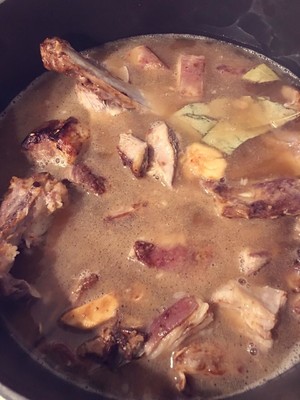 The practice measure of chaffy dish of ovine Nan Bao 2