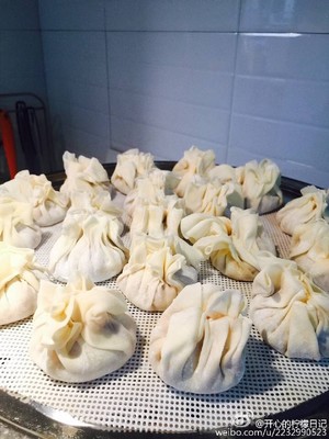 The practice measure of beef onion a steamed dumping with the dough gathered at the top 19