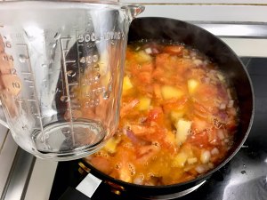 The practice measure of delicacy of sheep of tomato potato fish 7
