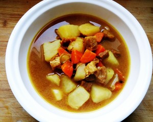 The practice measure of beef curry 10