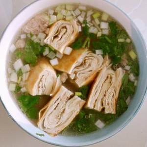 The practice measure of cake of ovine soup bubble 9