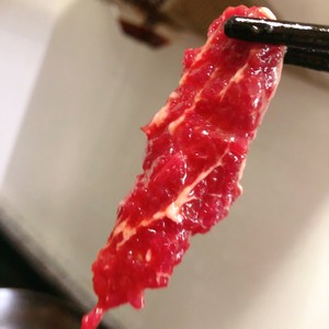 The practice measure of the tender cutlet that fry an ox 3