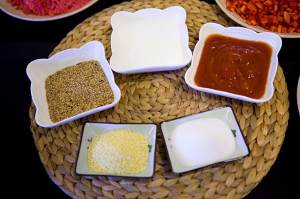 The practice measure of beef thick chili sauce 5