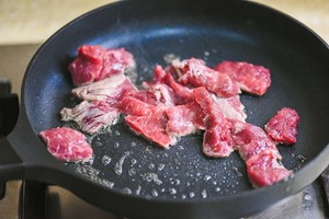 The practice measure of meal of beef of tomato red cook with meat 5