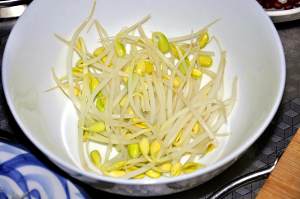 Local color is little feed [blood of sheep of hot pepper garlic] practice measure 4