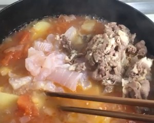 The practice measure of delicacy of sheep of tomato potato fish 8