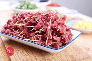 The practice measure of flavour of Hunan of ground of toothpick beef path 10