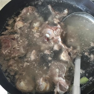 The practice measure of ovine bone soup 3