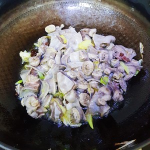 The practice measure of soup of ovine placenta turnip 6