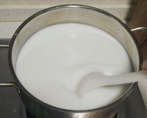 The practice measure of milk bean jelly 6