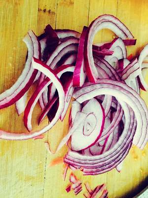 The practice measure of end of sheep of red wine braise 2