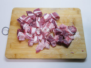 The practice measure of sirlon of braise in soy sauce 1