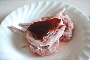 The practice measure of bone of young of sweet decoct sheep 3