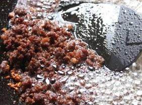 The practice measure of sauce of fabaceous Chi beef 8