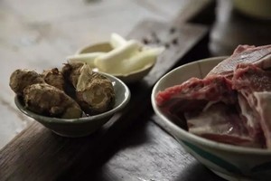 The practice measure of soup of sheep of boiled in clear soup 2