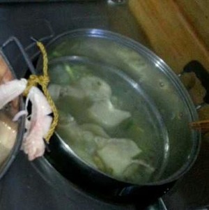 The practice measure of Ningxia sheep chipped cooked entrails of sheep or oxen 1