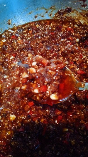 The practice measure of sauce of Xianggu mushroom beef 36