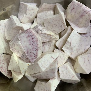 The practice measure of milk taro mud 1
