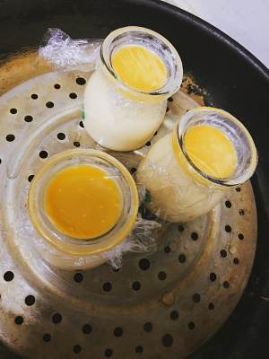 The practice measure of milk flummery 9