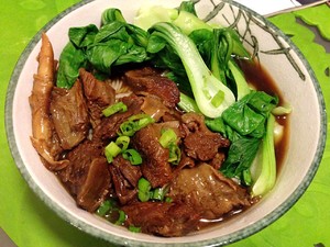 The practice measure of sirlon of braise in soy sauce 10